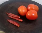 A picture of step 4 of Mexican Salsa with nachos.
