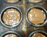 A picture of step 1 of Velvet Surprise Chocolate Cupcakes.