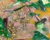 A picture of step 2 of Mel’s Ginisang Munggo.