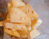 Foto langkah ke 1 dari resep Limonada de Coco con Piña Khas Kolombia.