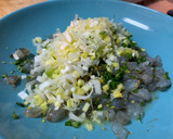 Foto del paso 2 de la receta: Gyozas de langostinos y jengibre