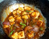 চিলি পনির(Chili paneer recipe in bengali) রেসিপি ধাপ - 8 ছবি