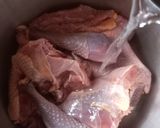 A picture of step 1 of Guinea fowl pp soup 2.