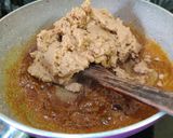 A picture of step 5 of Kathal ki Shami...