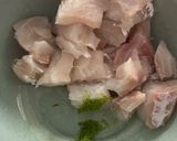 Une image de l'étape 1 de Moqueca brésilienne au cabillaud.