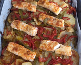 Foto del paso 8 de la receta: Merluza al horno con patatas