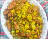 Foto langkah ke 6 dari resep Tempe Jagung Sambal Hijau.