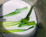 Foto langkah ke 2 dari resep Bubur sumsum tepung ketan Super Lembut.