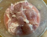 รูปขั้นตอนการทำที่ 1 ของ กะเพราเต้าหู้+หมูหมัก เมนูเคลียร์ตู้เย็น