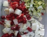 Foto del paso 1 de la receta: Tarta de verduras 🌶🥕🌽🍅🍆