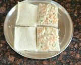 A picture of step 3 of Fireless Bread Sandwich.
