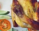 Hình bước làm 2 của món Gà nướng mật ong xôi đậu xanh