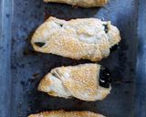 Foto del paso 9 de la receta: Chile poblano relleno hojaldrado