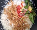 Foto langkah ke 2 dari resep Nasi Liwet Rice Cooker Super Simple.