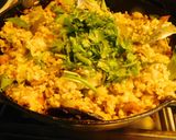 A picture of step 5 of Bulgur wheat with veggies- Middle Eastern Breakfast.