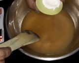 A picture of step 5 of Thandai Orange Mousee....no Gelatin.