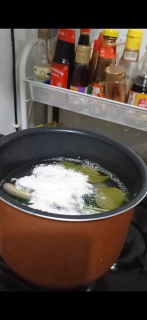 Langkah-langkah untuk membuat Cara bikin Nasi uduk fiber creme rice cooker