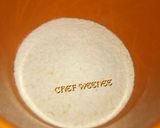A picture of step 2 of Garri cookies.