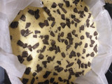 Bizcocho de naranja con chocolate