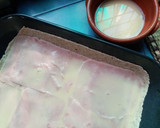 Foto del paso 4 de la receta: Tarta napolitana de jamón, queso y tomate con masa integral