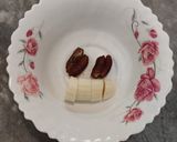 عکس مرحله 1 از دستور توپک خرمایی (مناسب کودک شیرخوار)