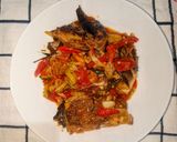 Foto langkah ke 6 dari resep Ikan Baronang Pedas Manis.