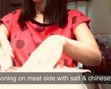 รูปขั้นตอนการทำที่ 2 ของ หมูกรอบ อร่อยแบบเหลา สูตรแต้จิ๋ว