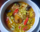 Foto langkah ke 5 dari resep Lodeh Labu Ikan Asap.