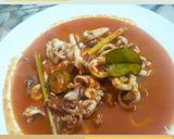 Foto langkah ke 6 dari resep Cumi basah balado pedas manis.