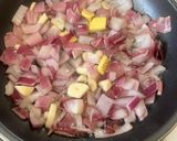 A picture of step 2 of Paneer Kolhapuri.
