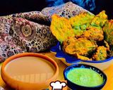 A picture of step 4 of Palak pakora.