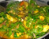 A picture of step 3 of आलू गोभी पालक की चटपटी सब्जी.