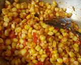 A picture of step 2 of Spicy sweet corn.