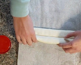 Foto del paso 2 de la receta: Palmeras con chocolate