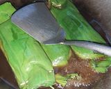 Foto langkah ke 4 dari resep Pepes jamur tiram dengan nasi.