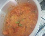 A picture of step 3 of Red chicken authentic.