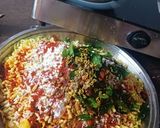 A picture of step 5 of Low-Oil Sweet and Tangy Chivda (Khatta Meetha Chivda).