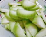 Hình bước làm 1 của món Canh bí xanh nấu tôm
