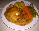 Foto langkah ke 12 dari resep Crispy Beef Steak With Brown Sauce.