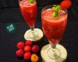 A picture of step 6 of Plum Juice.