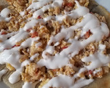 Foto del paso 4 de la receta: Desayuno de campeones 1.8 Huaraches redondos con huevo revuelto