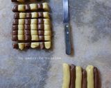 Une image de l'étape 7 de Biscuits toupie vanille chocolat ☕.