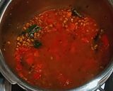 A picture of step 4 of Vagharela moong.