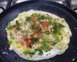 Eggy and Veggie Uttappam recipe step 4 photo