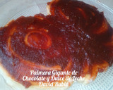 Foto del paso 6 de la receta: Palmera gigante de chocolate y dulce de Leche