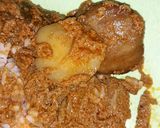 Foto langkah ke 4 dari resep Rendang Jengkol dan Daging Sapi.