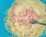 Foto langkah ke 4 dari resep Fritatta spagetti topping pizza.