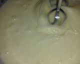 A picture of step 1 of Raisin and Coconut Cake with Floral Sauce.
