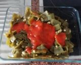 Foto del paso 4 de la receta Judías verdes con huevo y salsa de tomate