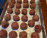 A picture of step 6 of Swedish Meatballs in Gravy with Sweet Pickles and Lingonberry.